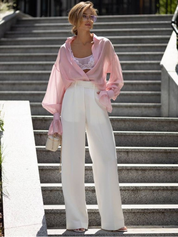 Palazzo trousers