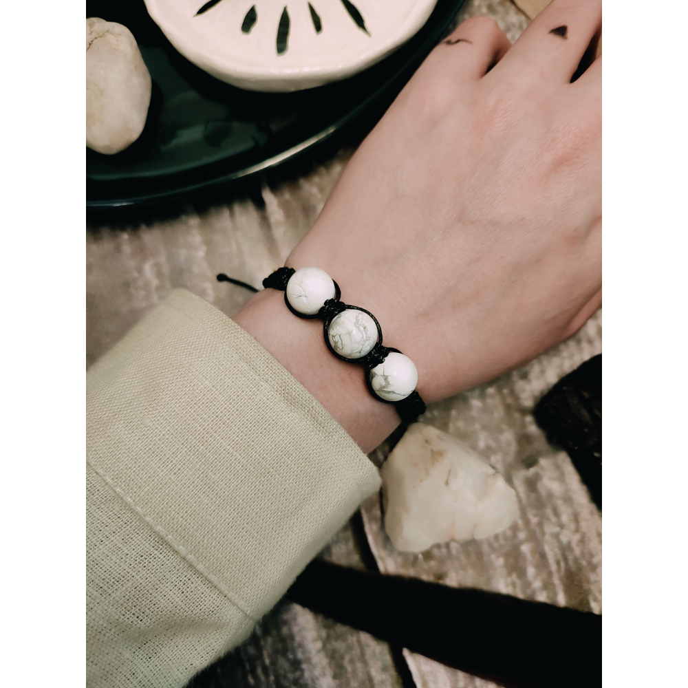 Говліт браслет з натурального каменю Говліт браслет з натурального каменю