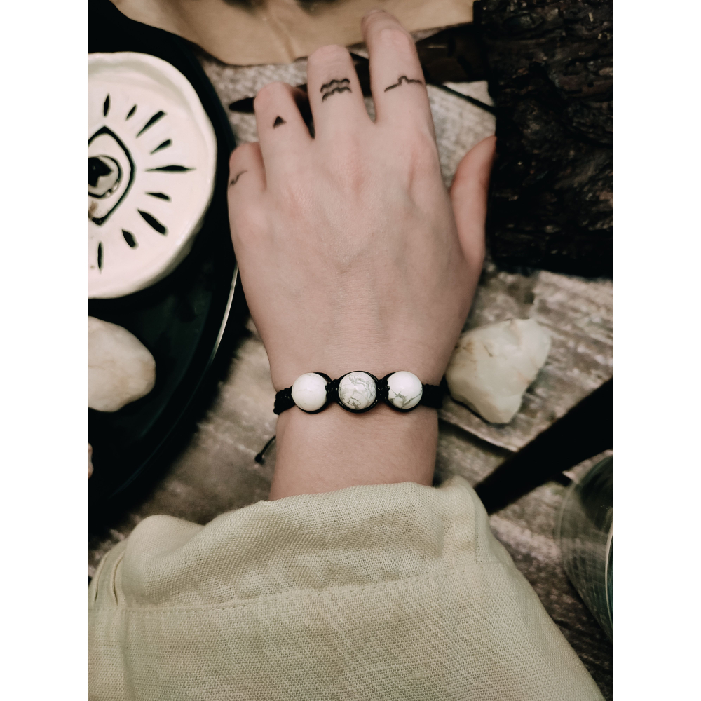 Говліт браслет з натурального каменю Говліт браслет з натурального каменю