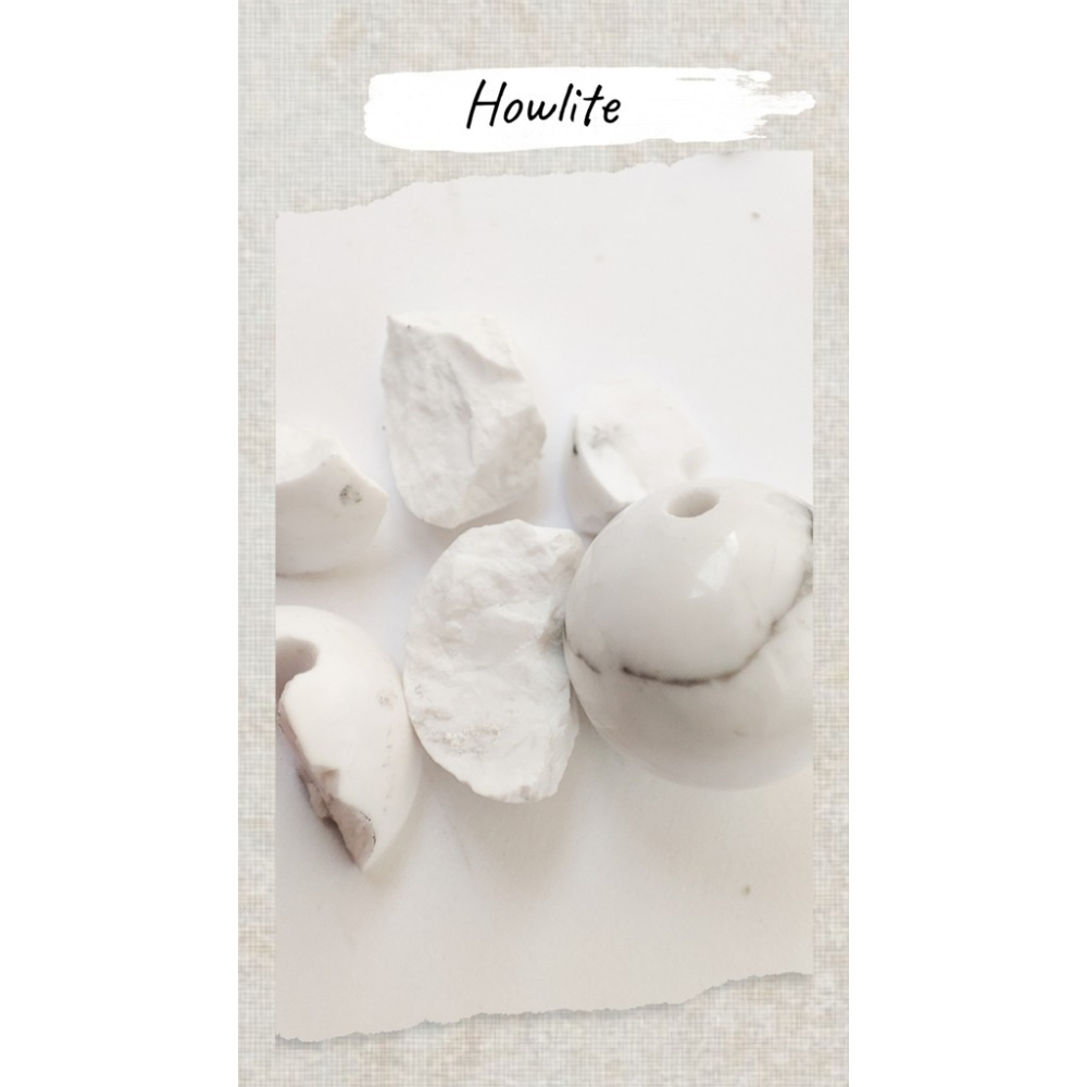 Говліт браслет з натурального каменю Говліт браслет з натурального каменю