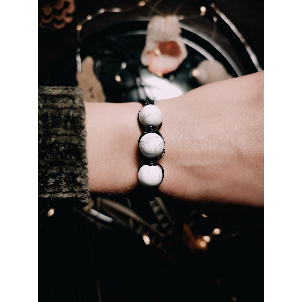 Говліт браслет з натурального каменю Говліт браслет з натурального каменю