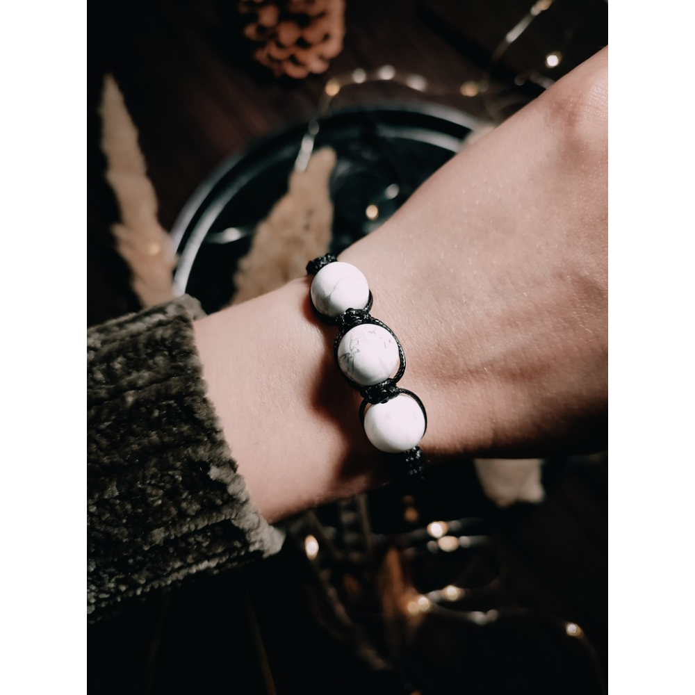 Говліт браслет з натурального каменю Говліт браслет з натурального каменю