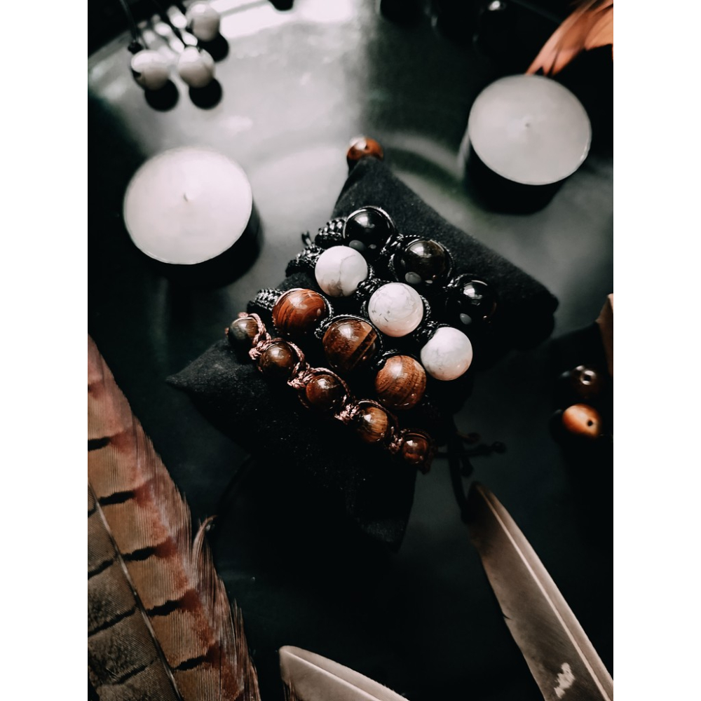 Говліт браслет з натурального каменю Говліт браслет з натурального каменю