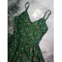Сарафан зелений у квітковий принт Сарафан зелений у квітковий принт