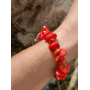 Браслет кораловий червоний