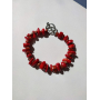 Браслет кораловий червоний