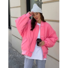 Pink bomber jacket