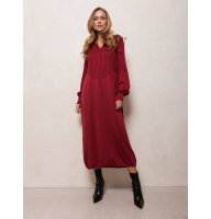 В'язана сукня міді з мериноса та кашеміру