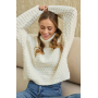 Ажурний теплий светр з високим горлом