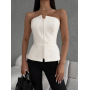 Корсет бюстье з відкритими плечима