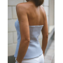 Корсет бюстье з відкритими плечима