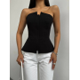 Корсет бюстье з відкритими плечима