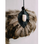 Інтер′єрний ловець снів Tribal з пір'ям ворони