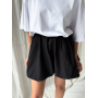 Чорна міні спідниця балон