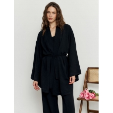 Black 3in1 kimono pantsuit 