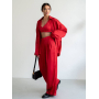 Сатиновий брючний костюм 3в1