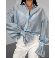 Translucent tencel shirt