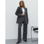 Діловий брючний костюм з піджаком