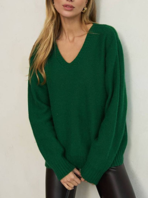 Теплий джемпер з ангорою