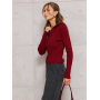 В'язана кофта із замком-блискавкою 