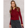 В'язана кофта із замком-блискавкою 