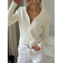 В'язана кофта із замком-блискавкою 