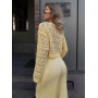 В'язаний літній костюм з ажурним светром