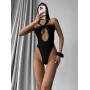 Купальник з вирізом та зав'язкою на спині 