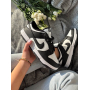 Кросівки чорно-білі Nike Dunk Low Retro Black-White