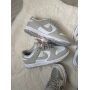 Кросівки сірі Nike Dunk Low Grey-White PREMIUM
