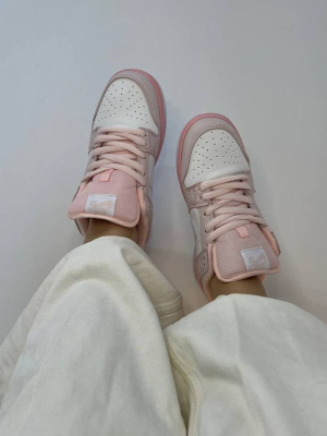 Кросівки ніжно-рожеві Nike Dunk Low Pink-Bird