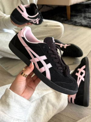 Кросівки чорно-рожеві Asics Onitsuka Tiger Black Pink