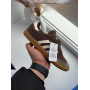 Кросівки шоколадні Adidas Samba OG Cardboard 
