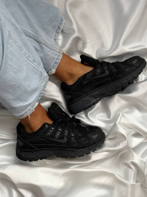 Кросівки чорні Nike P-6000 Full Black 