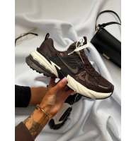 Кросівки шоколадні Nike V2K Runtekk Brown Black