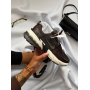 Кросівки шоколадні Nike V2K Runtekk Brown Black
