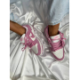 Кросівки біло-рожеві Nike SB Dunk Low White Pink