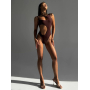 Купальник монокіні з фігурними вирізами