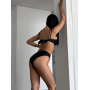 Купальник монокіні з фігурними вирізами