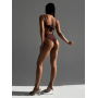 Купальник монокіні з фігурними вирізами