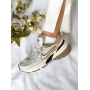 Кросівки Nike V2K Runtekk White Light Brown 