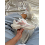 Кросівки білі літні з сітки Nike Vista White-Red