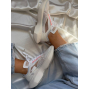 Кросівки білі літні з сітки Nike Vista White-Red