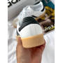 Кросівки білі з чорним Adidas Samba Platform