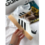 Кросівки білі з чорним Adidas Samba Platform