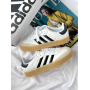 Кросівки білі з чорним Adidas Samba Platform