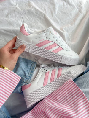 Кросівки Adidas Samba White Pink