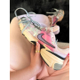Кросівки рожеві Nike V2K Runtekk Beige Pink Silver