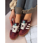 Кросівки бордові Adidas Samba OG Fox Bordo