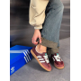 Кросівки бордові Adidas Samba OG Fox Bordo